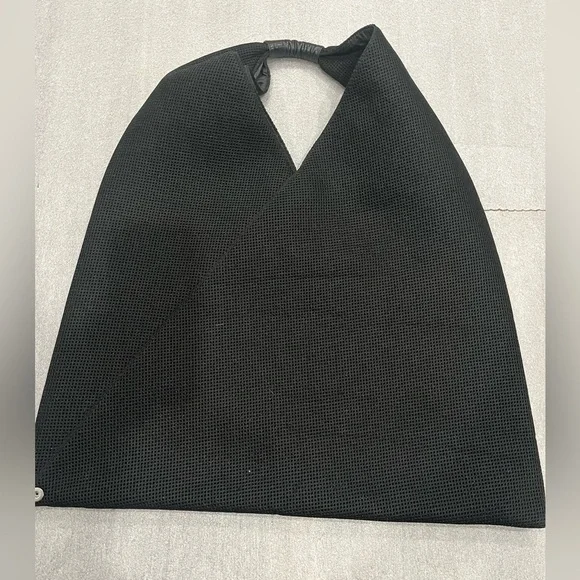 MM6 Maison Martin Margiela Black Mesh Carryall Japanese tote bag - Picture 5 of 9